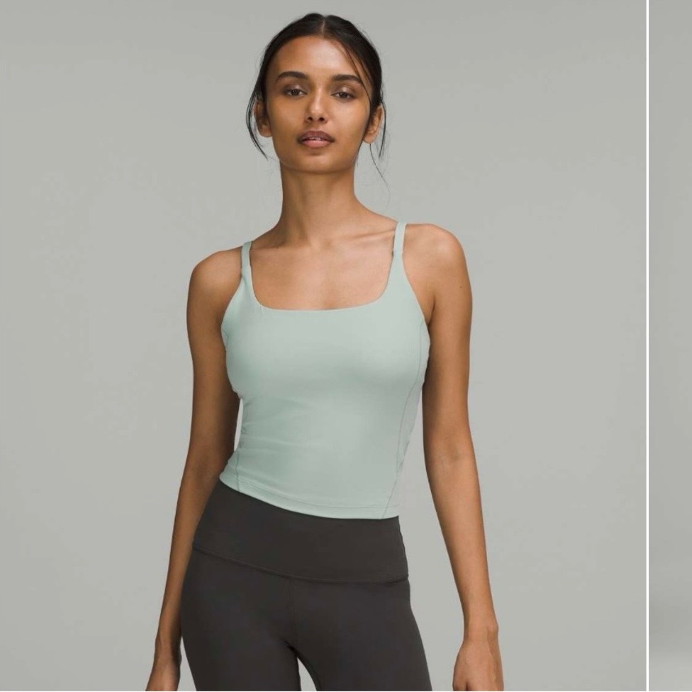 Lululemon Strappy Nulu Shelf Tank